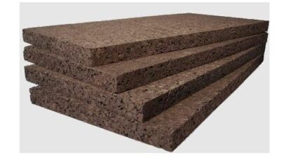 Expandierter Kork für Fassaden, 20 × 500 × 1000 mm