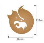 Wanddekoration Fuchs - 2